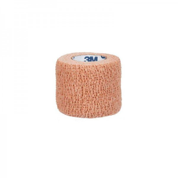 Coban 3M Piel 4,5m x 5cm: Venda Cohesiva (Unidad) Coban 3M Piel 4,5m x 5cm: Venda Cohesiva (Unidad)